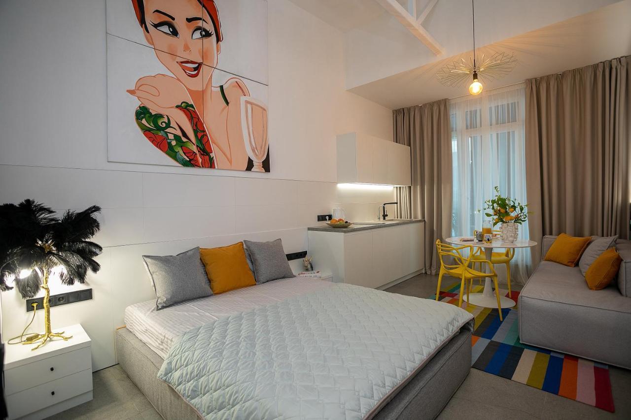 High Five Apartments, Most City Area Dnipro Esterno foto